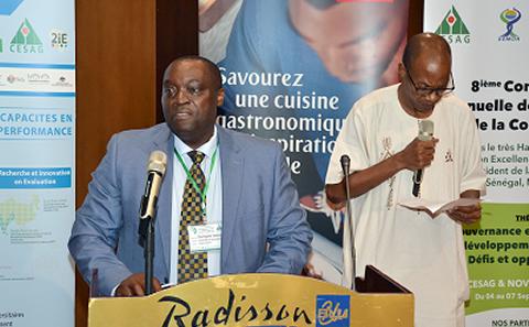 Ven speaking at the AAFA conference